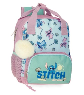 3152241 MOCHILA 28CM. STITCH JUST CHILL