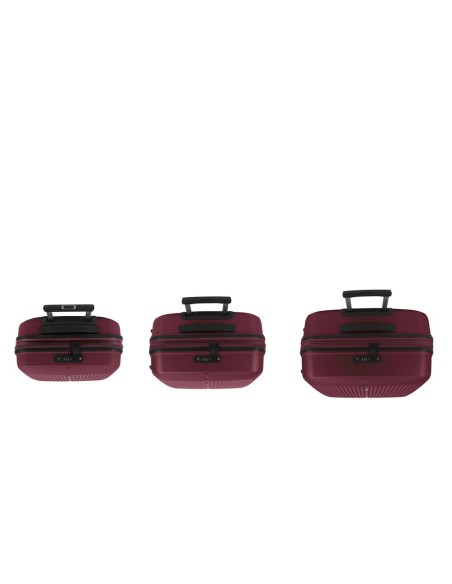 Set 3 Maletas C22-M-L Gabol Brooklyn Burdeos Juego de Mal...