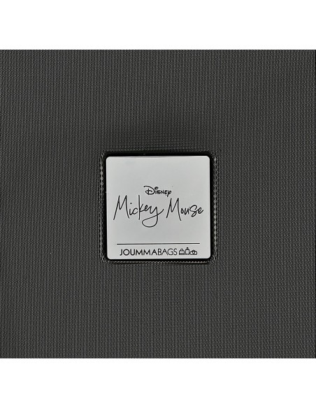 5418821 TROLLEY ABS 70CM. C/EXT. 4R. MICKEY GOOD TRIP NEGRO