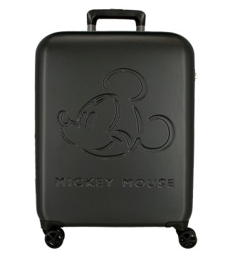 5419121 TROLLEY ABS 55CM. 4R. MICKEY GOOD TRIP NEGRO