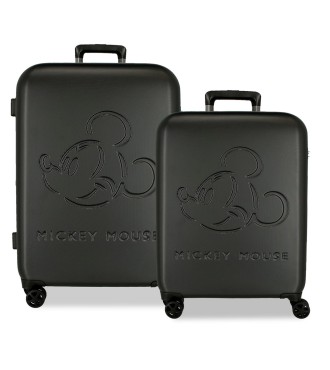 5419521 SET/2 TROLLEY ABS 55-70CM. 4R. MICKEY GOOD TRIP