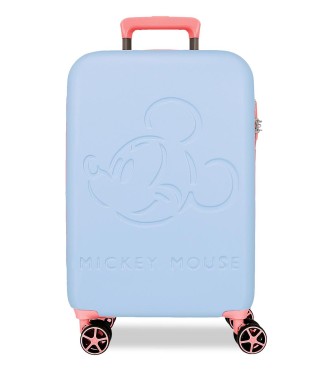 5438521 TROLLEY ABS 55CM.4R. MICKEY CRAZY TRIP AZUL