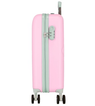 5438522 TROLLEY ABS 55CM.4R. MICKEY CRAZY TRIP ROSA 2