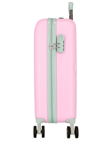 5438522 TROLLEY ABS 55CM.4R. MICKEY CRAZY TRIP ROSA