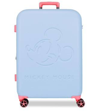 5439221 TROLLEY ABS 65CM. 4R. MICKEY CRAZY TRIP AZUL
