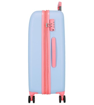 5439221 TROLLEY ABS 65CM. 4R. MICKEY CRAZY TRIP AZUL 2
