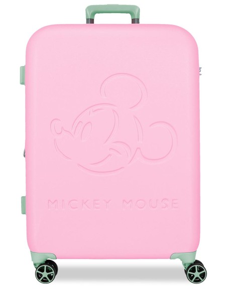 5439222 TROLLEY ABS 65CM. 4R. MICKEY CRAZY TRIP ROSA 5439222 TROLLEY ABS 65CM. 4R. MICKEY CRAZY TRIP ROSA