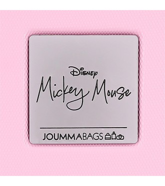 5439222 TROLLEY ABS 65CM. 4R. MICKEY CRAZY TRIP ROSA 2