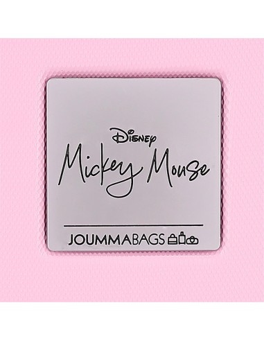 5439222 TROLLEY ABS 65CM. 4R. MICKEY CRAZY TRIP ROSA