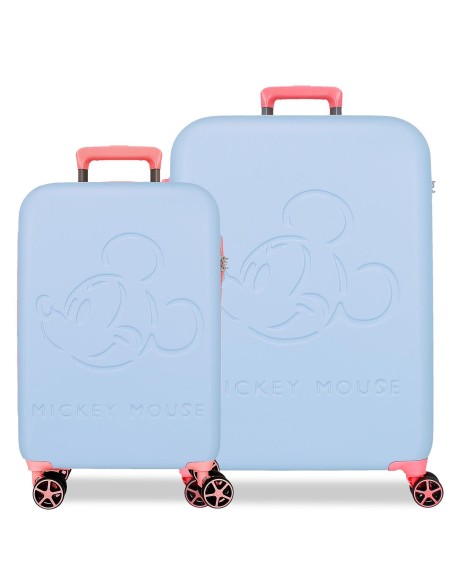 5439521 SET/2 TROLLEY ABS 55-65CM. 4R. MICKEY CRAZY TRIP AZU 5439521 SET/2 TROLLEY ABS 55-65CM. 4R. MICKEY CRAZY TRIP AZU