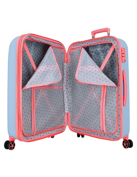 5439521 SET/2 TROLLEY ABS 55-65CM. 4R. MICKEY CRAZY TRIP AZU 5439521 SET/2 TROLLEY ABS 55-65CM. 4R. MICKEY CRAZY TRIP AZU