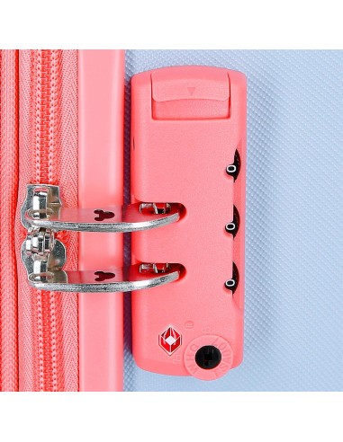 5439521 SET/2 TROLLEY ABS 55-65CM. 4R. MICKEY CRAZY TRIP AZU