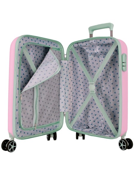 5439522 SET/2 TROLLEY ABS 55-65CM. 4R. MICKEY CRAZY TRIP ROS 5439522 SET/2 TROLLEY ABS 55-65CM. 4R. MICKEY CRAZY TRIP ROS