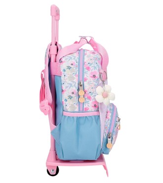 97722T1 MOCHILA ADAP. C/CARRO 28CM.ENSO FULL OF FLOWERS 2