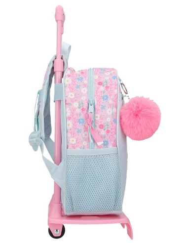 49221T2 MOCHILA ADAP.28CM.C/CARRO MINNIE HAPPY