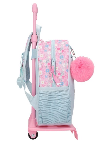 49221T2 MOCHILA ADAP.28CM.C/CARRO MINNIE HAPPY