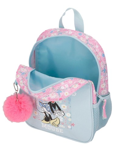 49221T2 MOCHILA ADAP.28CM.C/CARRO MINNIE HAPPY