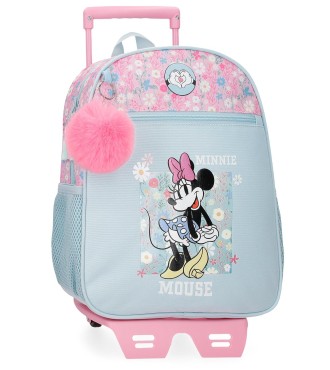49222T2 MOCHILA ADAP 33CM. C/CARRO MINNIE HAPPY