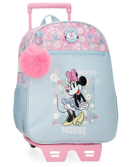 49222T2 MOCHILA ADAP 33CM. C/CARRO MINNIE HAPPY 49222T2 MOCHILA ADAP 33CM. C/CARRO MINNIE HAPPY