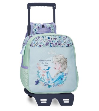 49420T2 MOCHILA ADAP. C/CARRO 25CM. CLOSE TO THE HEART FROZE