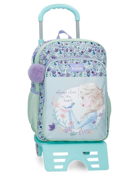 49423T2 MOCHILA ADAP 40CM.C/CARRO CLOSE TO THE HEART FROZEN