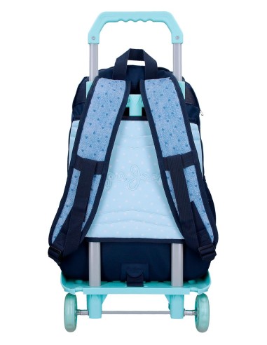 68225T2 MOCHILA ADAP.44CM.2C.C/CARRO PJL NONI DEMIN AZUL C