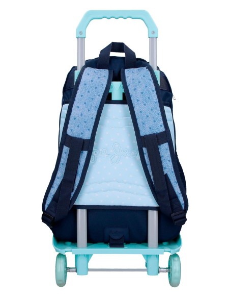 68225T2 MOCHILA ADAP.44CM.2C.C/CARRO PJL NONI DEMIN AZUL C 68225T2 MOCHILA ADAP.44CM.2C.C/CARRO PJL NONI DEMIN AZUL C
