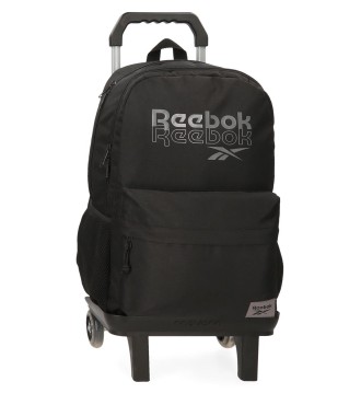 84525T1 MOCHILA ADAP.44CM. 2C. C/CARRO REEBOK MELBOURNE NEGR