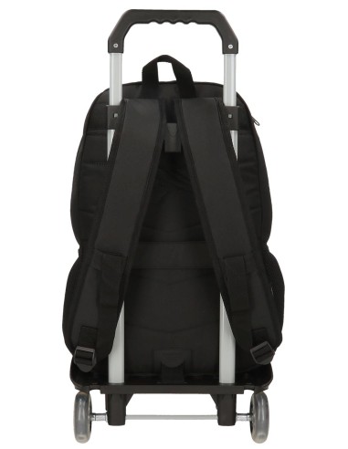 84525T1 MOCHILA ADAP.44CM. 2C. C/CARRO REEBOK MELBOURNE NEGR