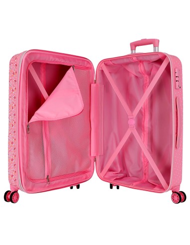 6711823 TROLLEY ABS 65CM.4R.PJL ALENKA ROSA