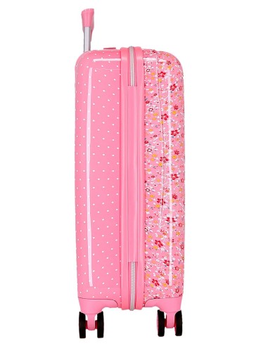 6711923 SET 2/TROLLEY ABS 55-68CM.4R.PJL ALENKA ROSA