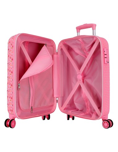 6711923 SET 2/TROLLEY ABS 55-68CM.4R.PJL ALENKA ROSA