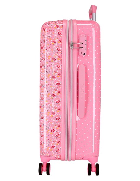 6711923 SET 2/TROLLEY ABS 55-68CM.4R.PJL ALENKA ROSA 6711923 SET 2/TROLLEY ABS 55-68CM.4R.PJL ALENKA ROSA