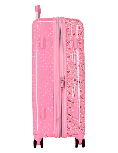 6711923 SET 2/TROLLEY ABS 55-68CM.4R.PJL ALENKA ROSA