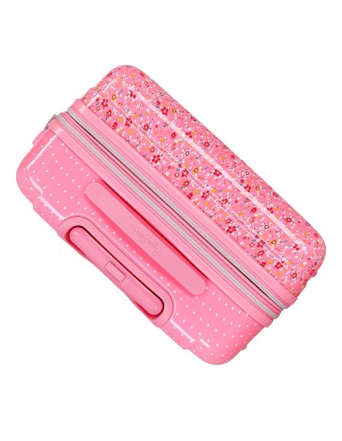 6711923 SET 2/TROLLEY ABS 55-68CM.4R.PJL ALENKA ROSA