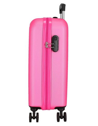 506912E TROLLEY ABS 55CM.4R.CAMBOYA ROSA CLARO