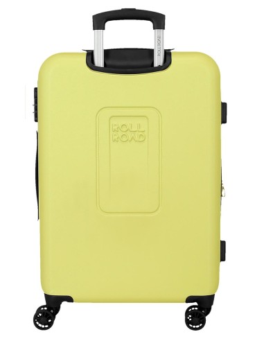 506952F SET/2 TROLLEY ABS 55-68CM.4R.CAMBOYA AMARILLO