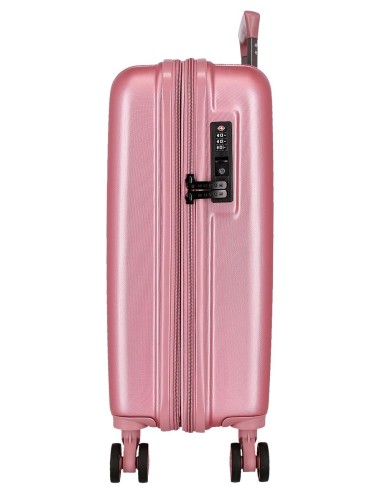 531846D SET 3/TROLLEY ABS 55-65-75CM. C/EXP 4R.WOOD ROSA