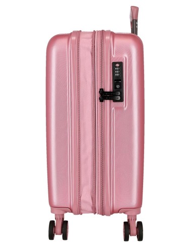 531846D SET 3/TROLLEY ABS 55-65-75CM. C/EXP 4R.WOOD ROSA