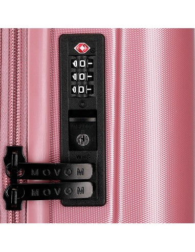 531846D SET 3/TROLLEY ABS 55-65-75CM. C/EXP 4R.WOOD ROSA