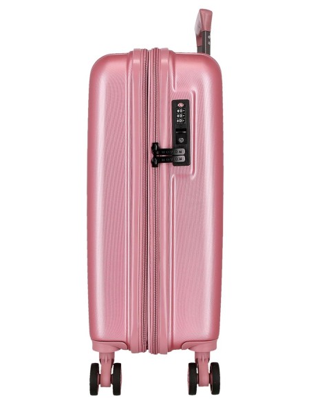 531866D TROLLEY ABS 55CM.4R.C/EXP.WOOD ROSA 531866D TROLLEY ABS 55CM.4R.C/EXP.WOOD ROSA