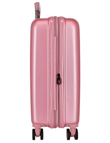 531866D TROLLEY ABS 55CM.4R.C/EXP.WOOD ROSA