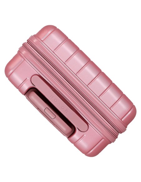 531866D TROLLEY ABS 55CM.4R.C/EXP.WOOD ROSA 531866D TROLLEY ABS 55CM.4R.C/EXP.WOOD ROSA