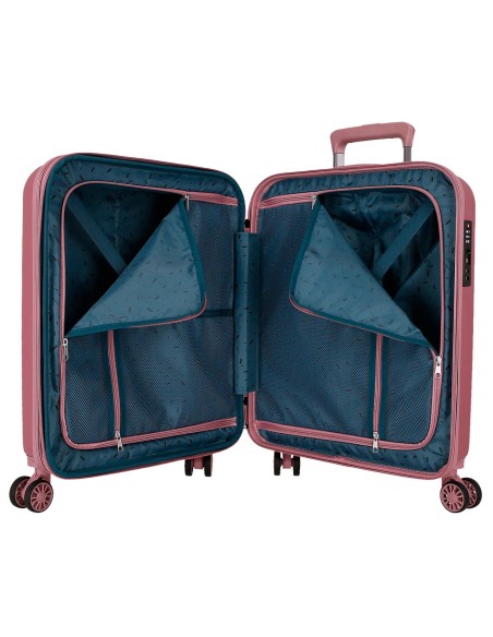 531896D SET/2 TROLLEY ABS 55-65CM.4R.C/EXP.WOOD ROSA 531896D SET/2 TROLLEY ABS 55-65CM.4R.C/EXP.WOOD ROSA