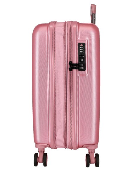 531896D SET/2 TROLLEY ABS 55-65CM.4R.C/EXP.WOOD ROSA 531896D SET/2 TROLLEY ABS 55-65CM.4R.C/EXP.WOOD ROSA