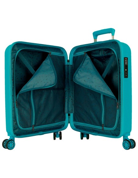 531916C TROLLEY ABS 55CM.4R.WOOD TURQUESA VERDE 531916C TROLLEY ABS 55CM.4R.WOOD TURQUESA VERDE