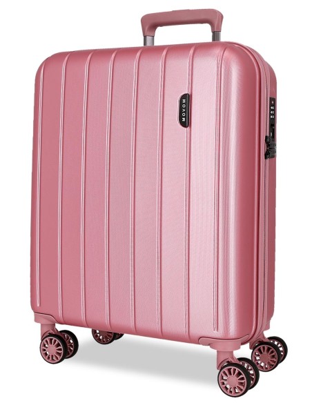 531916D TROLLEY ABS 55CM.4R.WOOD ROSA 531916D TROLLEY ABS 55CM.4R.WOOD ROSA