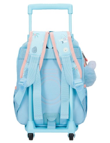 96322T2 MOCHILA ADAP. C/CARRO 28CM.ENSO MAGIC SUMMER AZUL CL