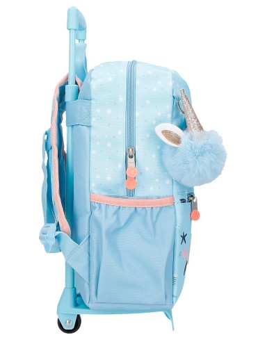 96323T2 MOCHILA ADAP. C/CARRO 32CM.ENSO MAGIC SUMMER AZUL CL
