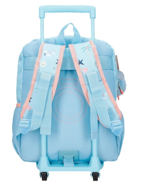 96323T2 MOCHILA ADAP. C/CARRO 32CM.ENSO MAGIC SUMMER AZUL CL 96323T2 MOCHILA ADAP. C/CARRO 32CM.ENSO MAGIC SUMMER AZUL CL